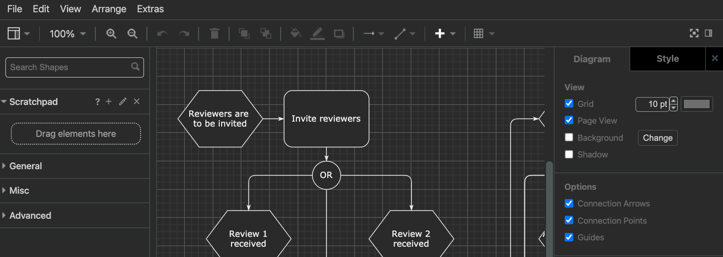 dark theme